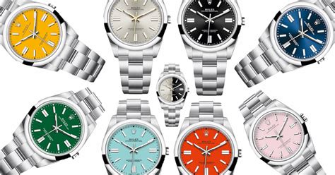 when did the rolex oyster perpetual come out|rolex oyster perpetual color chart.